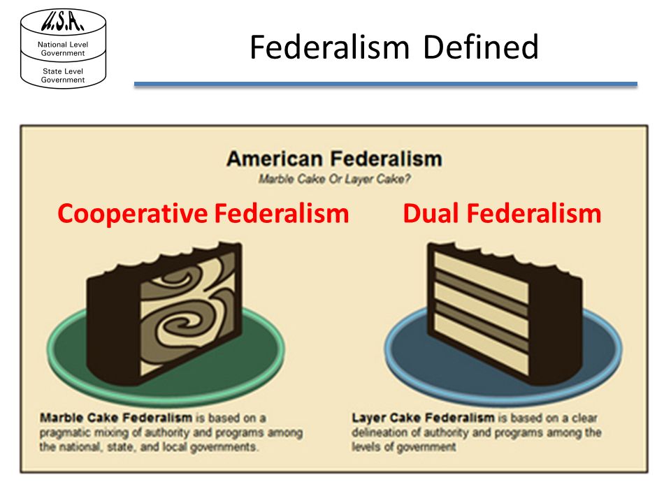 dual federalism and cooperative federalism